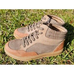 Boys Kenneth Cole brown shoes size 5